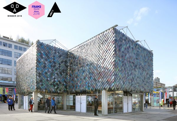 Peoples Pavilion van bureau SLA en Overtreders W wint de Dutch Design Award, Frame Awards en de ARC18